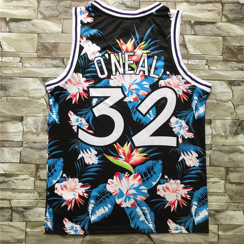 Men Orlando Magic 32 Oneal black Heat transfer 2021 NBA Jersey